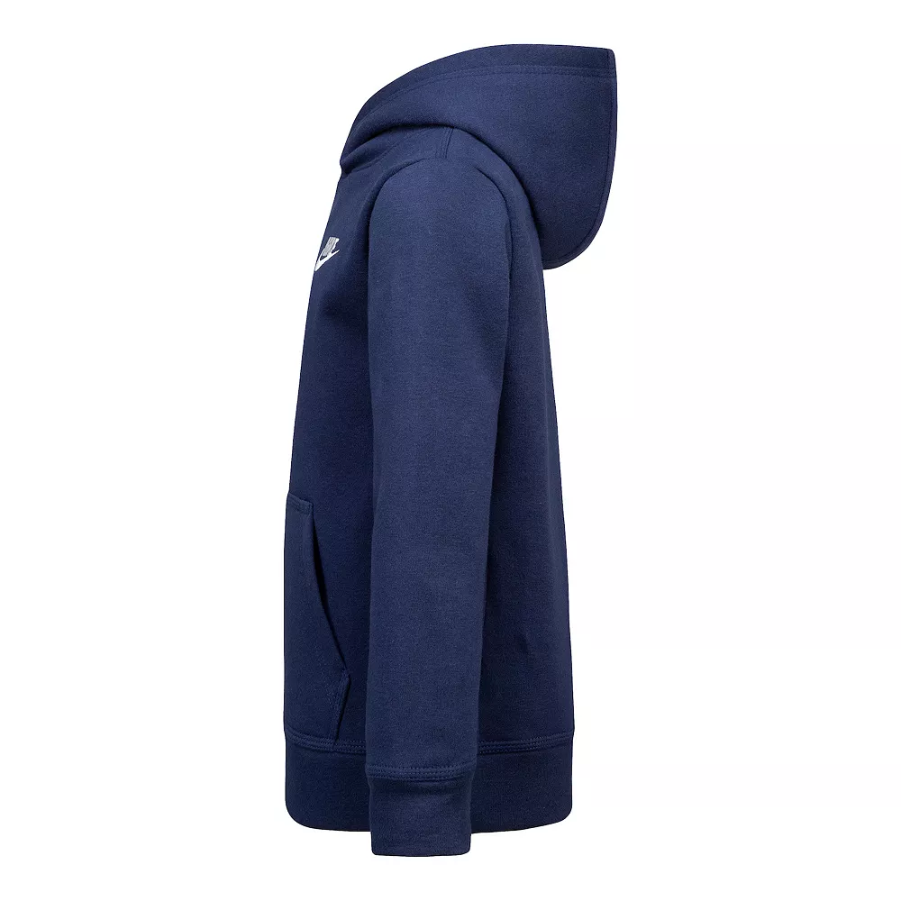 Boys 4-7 Nike Club Fleece Pullover Hoodie - Image 6