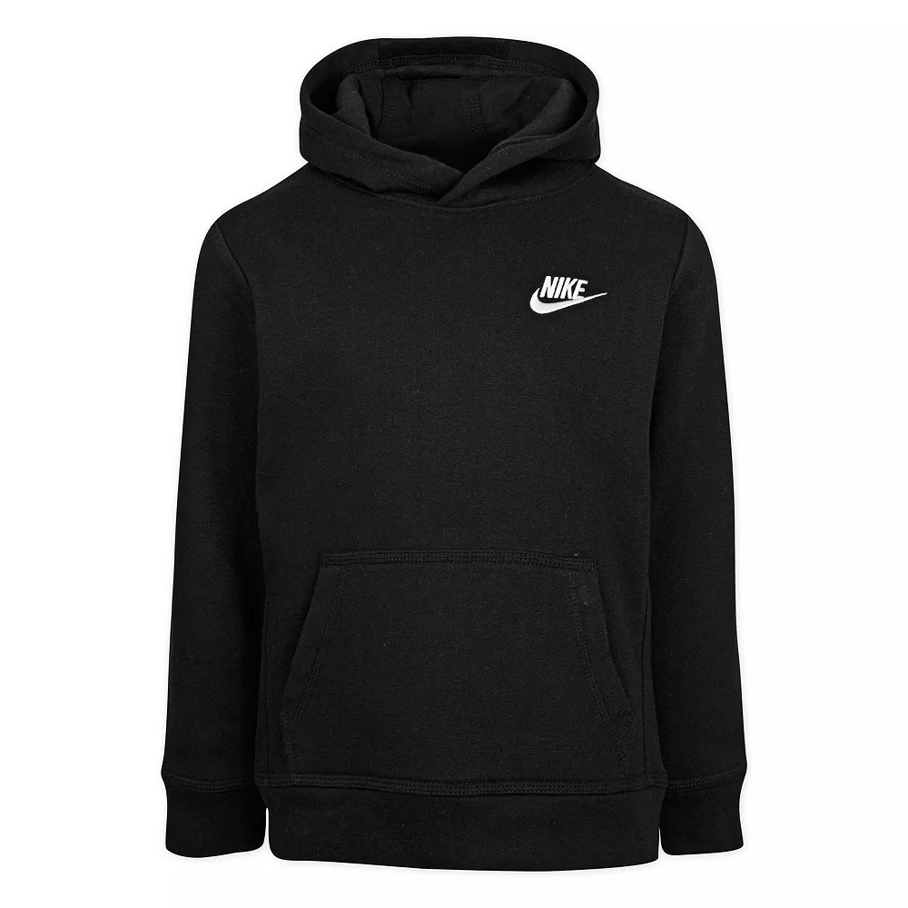 Boys 4-7 Nike Club Fleece Pullover Hoodie - Image 2