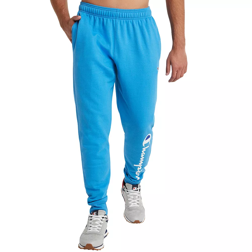 Men's Champion® Powerblend Graphic Fleece Joggers - Image 3