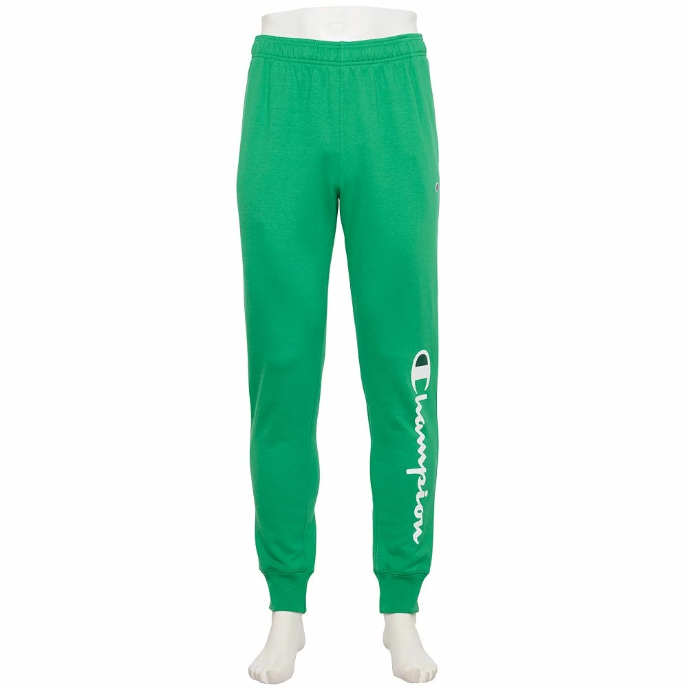Men's Champion® Powerblend Graphic Fleece Joggers - Image 4