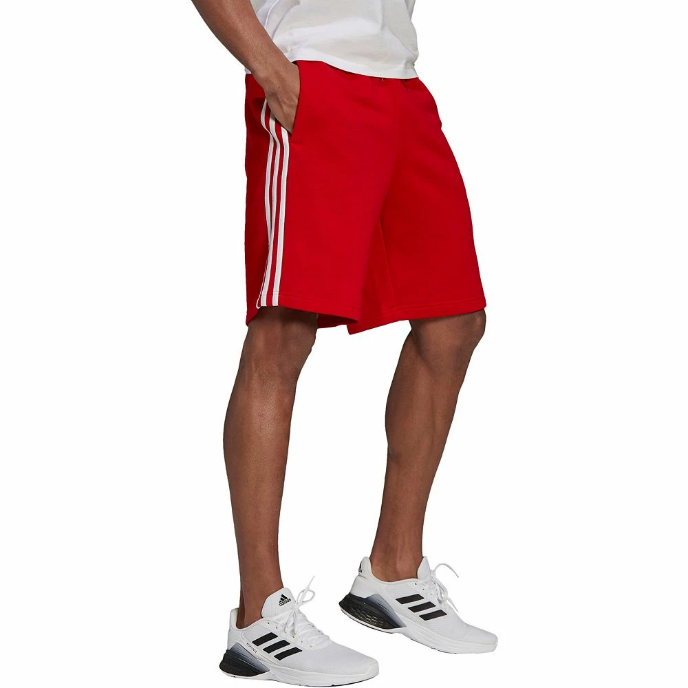 Men's adidas 3-Stripe Fleece Shorts - Image 8