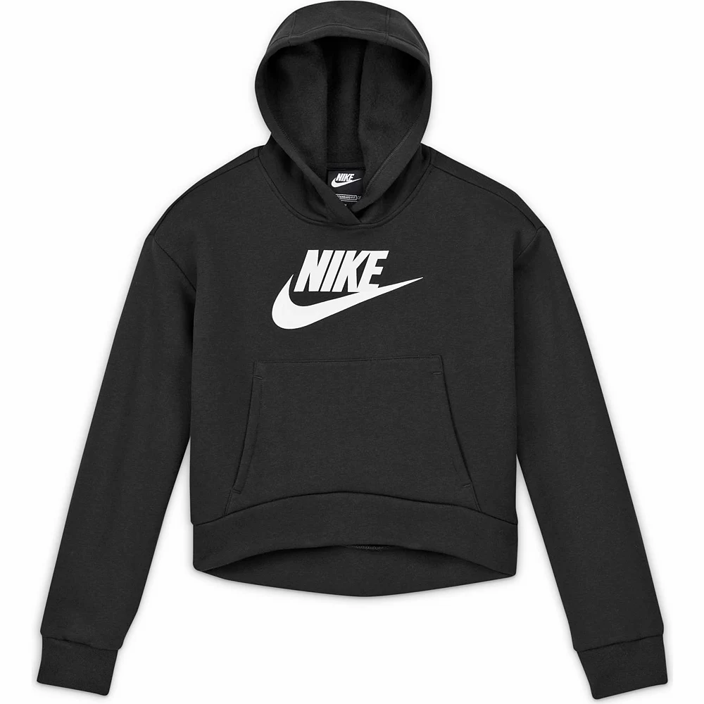Girls 7-16 Nike Club Fleece Hoodie - Image 8