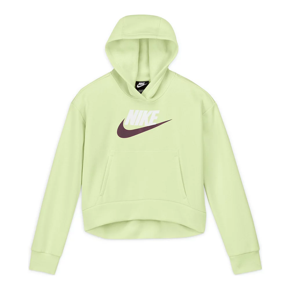 Girls 7-16 Nike Club Fleece Hoodie - Image 4