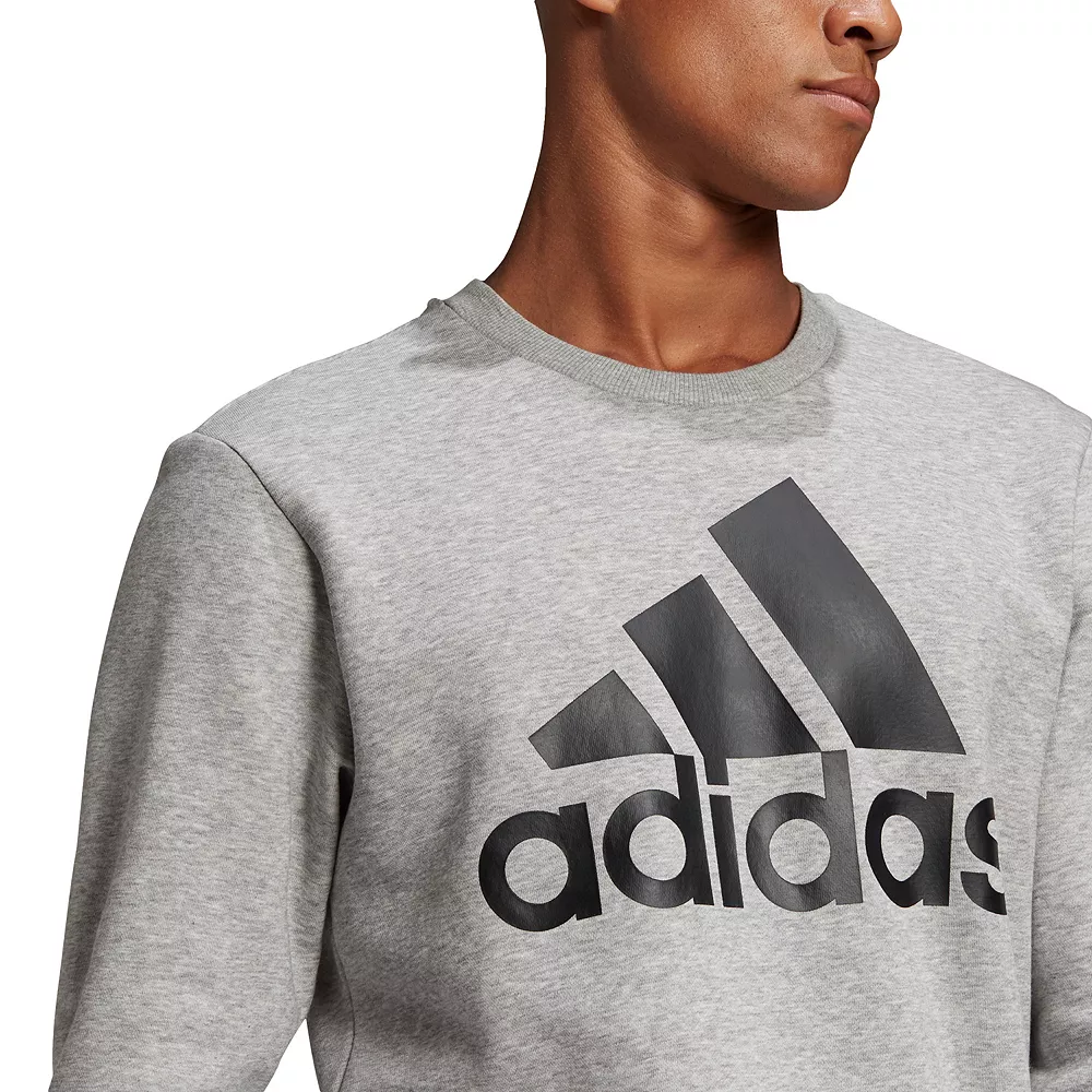 Men's adidas Badge of Sport Fleece Sweatshirt - Image 4