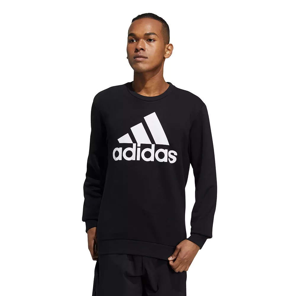 Men's adidas Badge of Sport Fleece Sweatshirt - Image 3