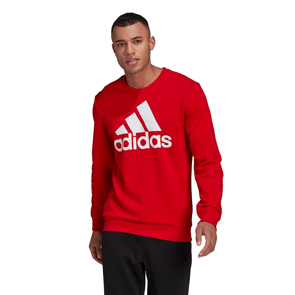 Men's adidas Badge of Sport Fleece Sweatshirt - Image 2