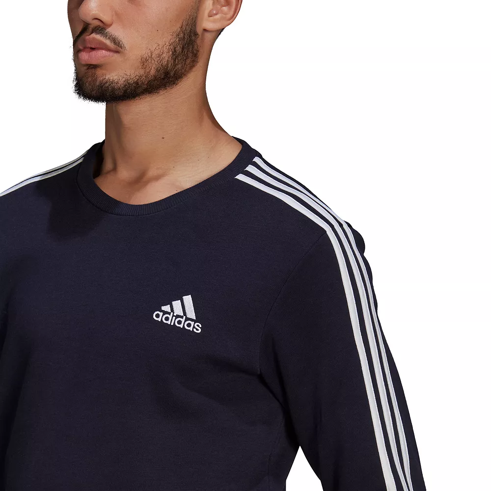 Men's adidas Essential Fleece Crew Sweatshirt - Image 6