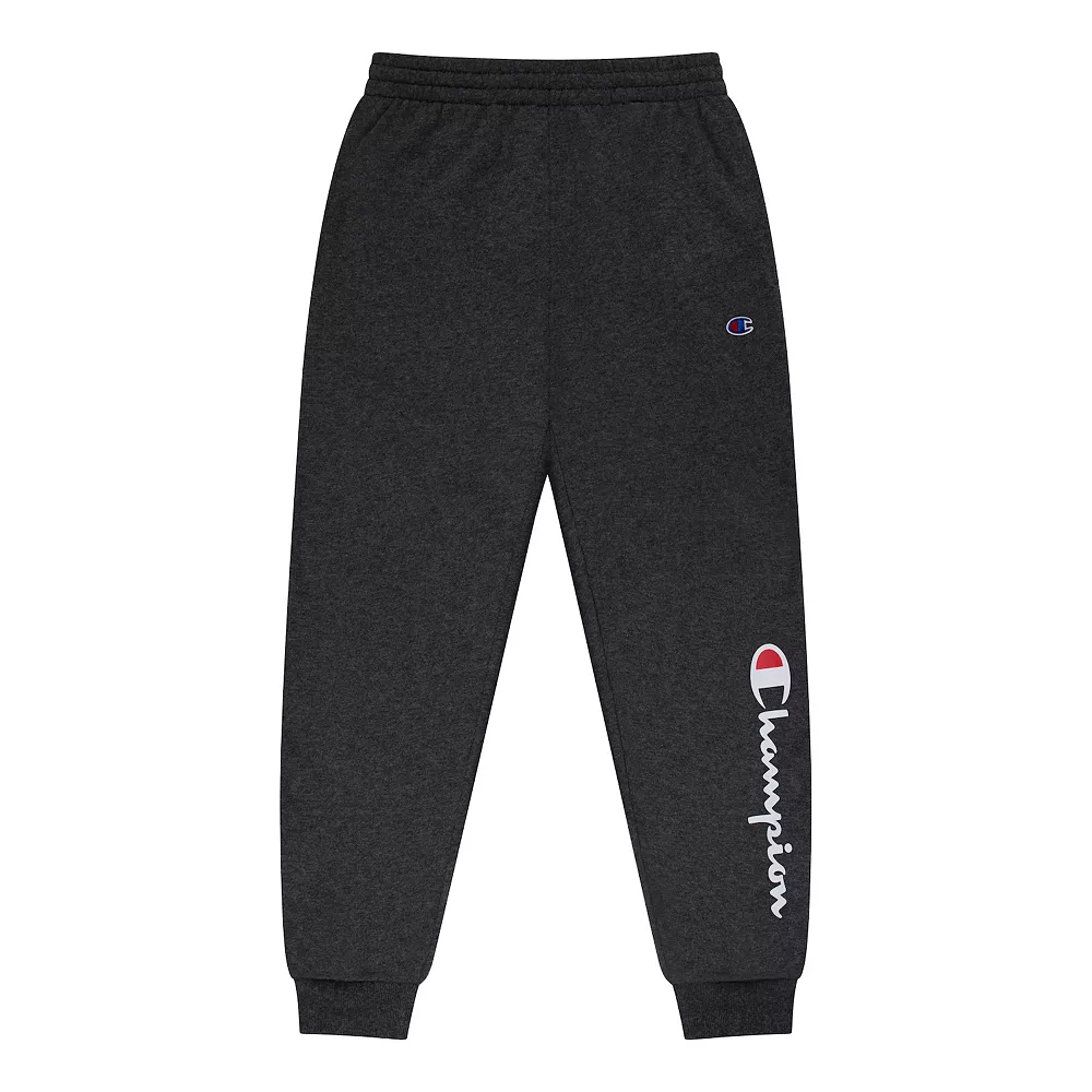 Boys 8-20 Champion® Script Fleece Joggers - Image 6