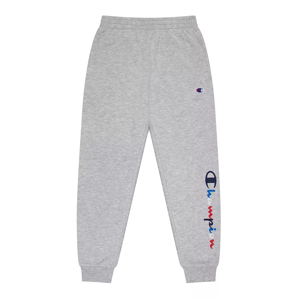 Boys 8-20 Champion® Script Fleece Joggers - Image 3