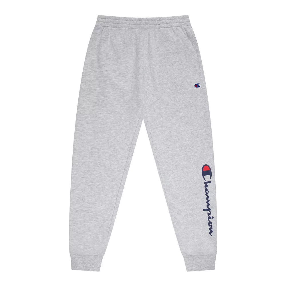 Boys 8-20 Champion® Script Fleece Joggers - Image 9