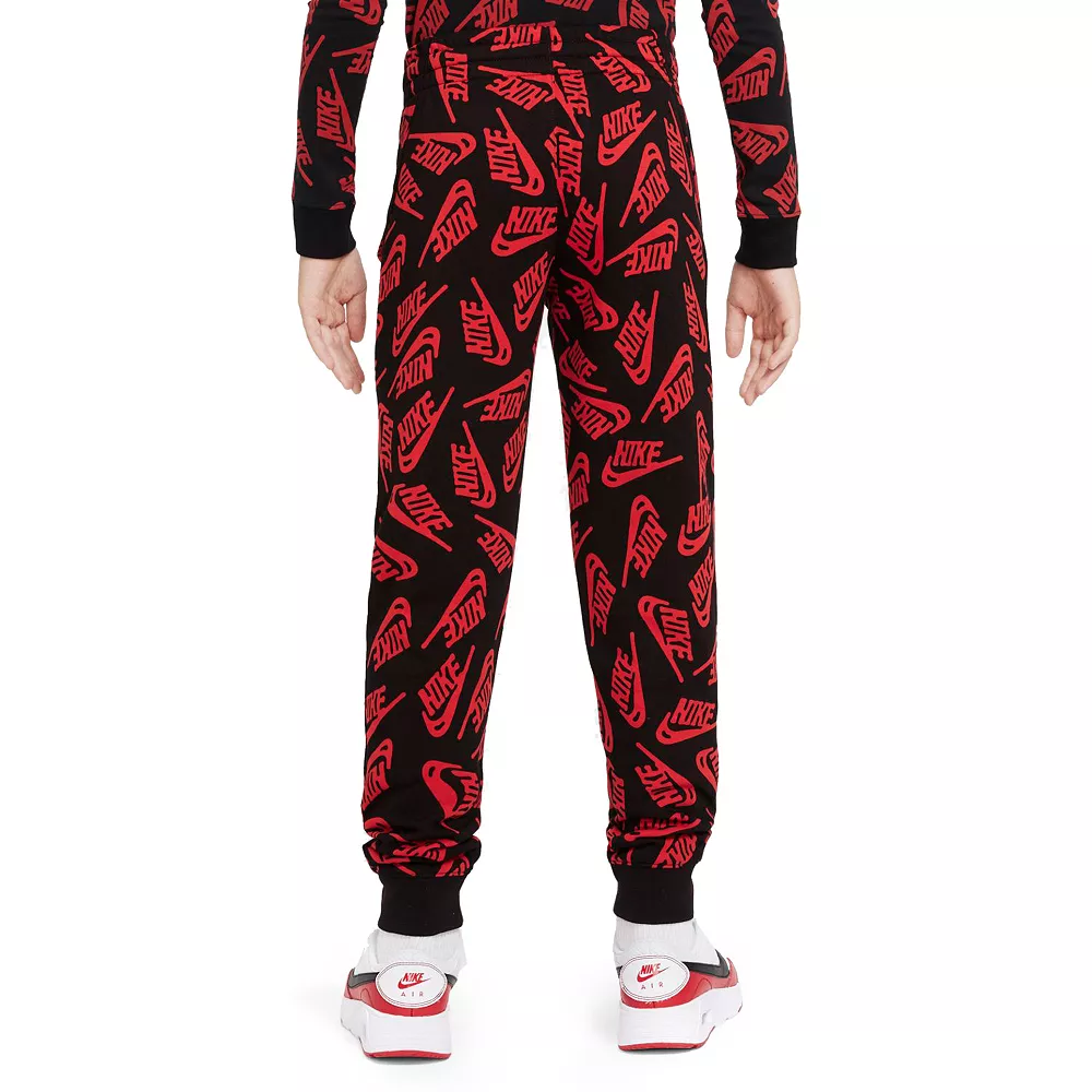 Boys 8-20 Nike Club Fleece Print Joggers - Image 6