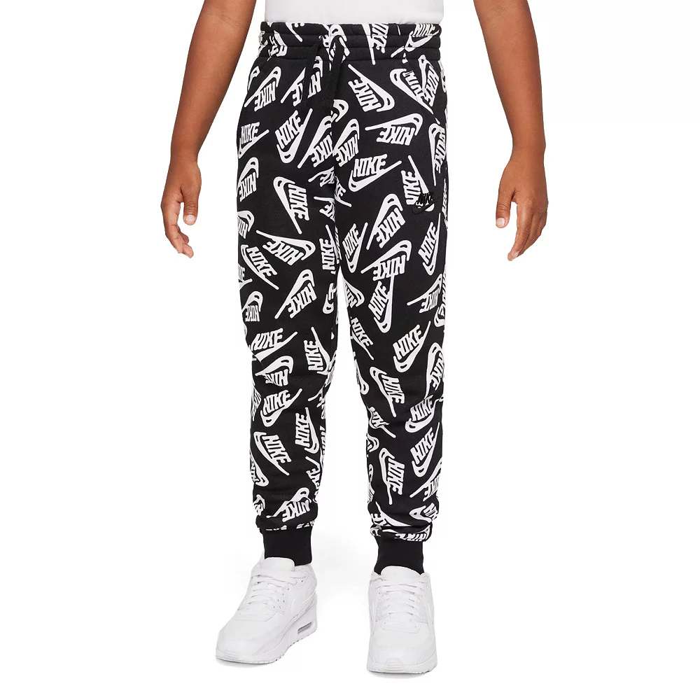 Boys 8-20 Nike Club Fleece Print Joggers - Image 3