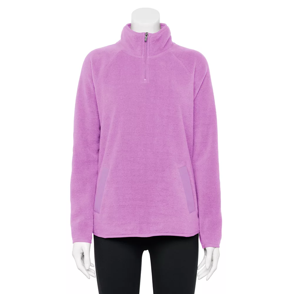 Women's Tek Gear® Microfleece Quarter-Zip Pullover