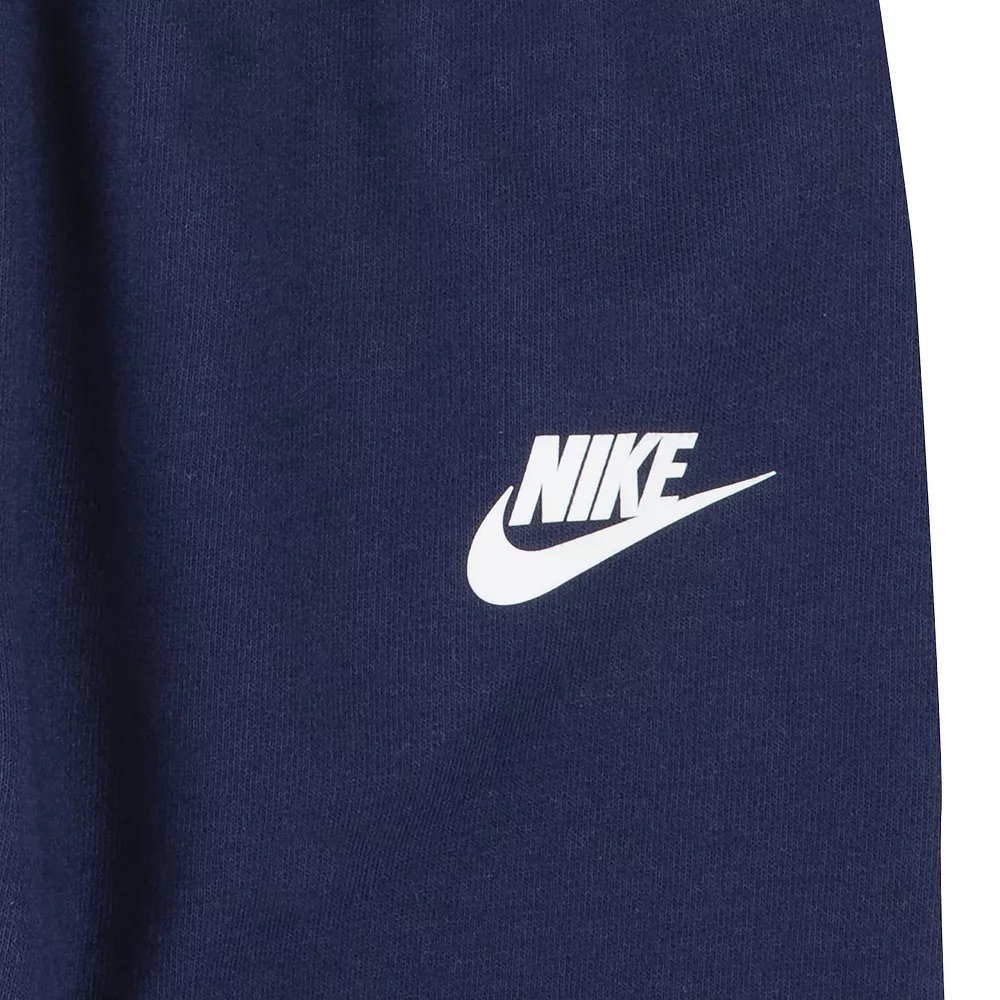 Baby Boy Nike Logo Striped Bodysuit & Pants Set - Image 7