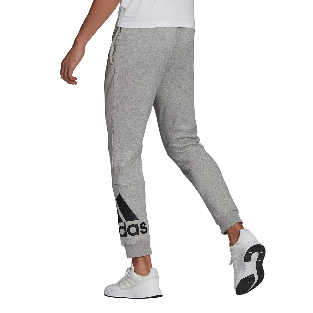 Big & Tall adidas Big Logo Fleece Jogger - Image 5