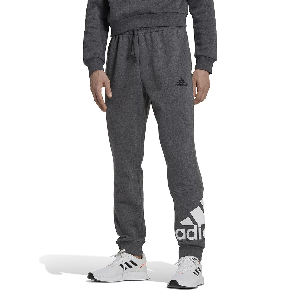 Big & Tall adidas Big Logo Fleece Jogger - Image 2