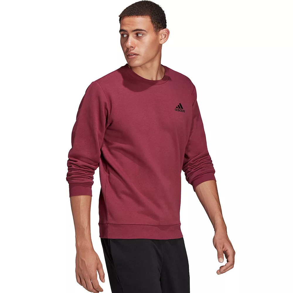 Big & Tall adidas Feel Cozy Fleece Sweatshirt - Image 13