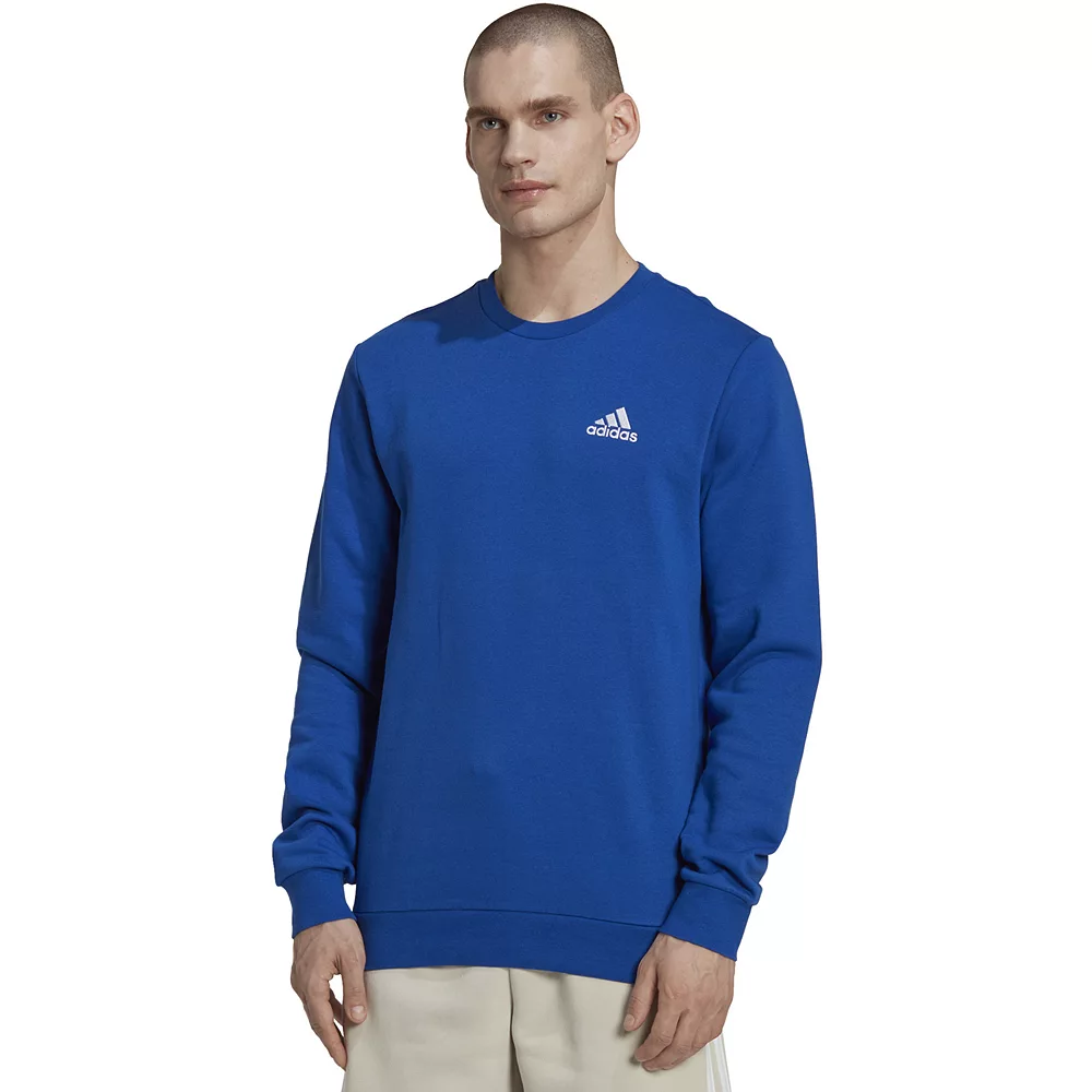 Big & Tall adidas Feel Cozy Fleece Sweatshirt - Image 11