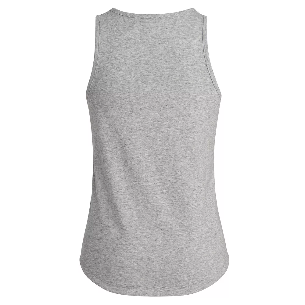 Girls 4-6x adidas Curved-Hem Heather Tank - Image 6