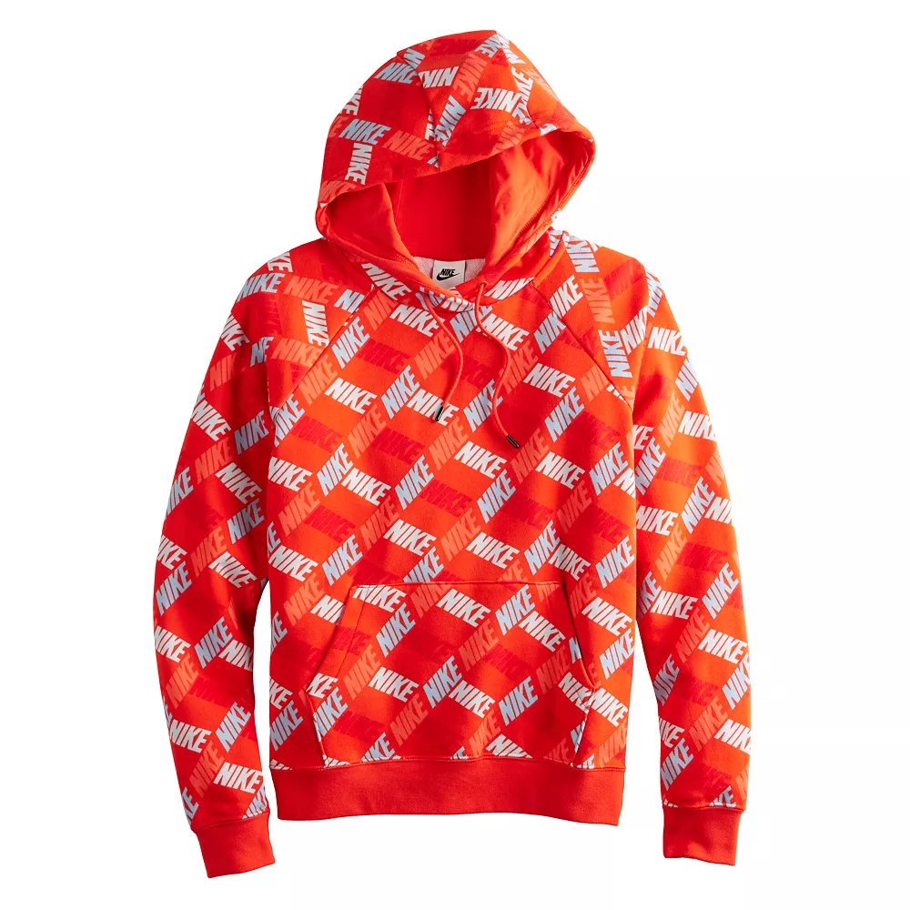 Women's Nike Sportswear Essentials Printed Hoodie - Image 6