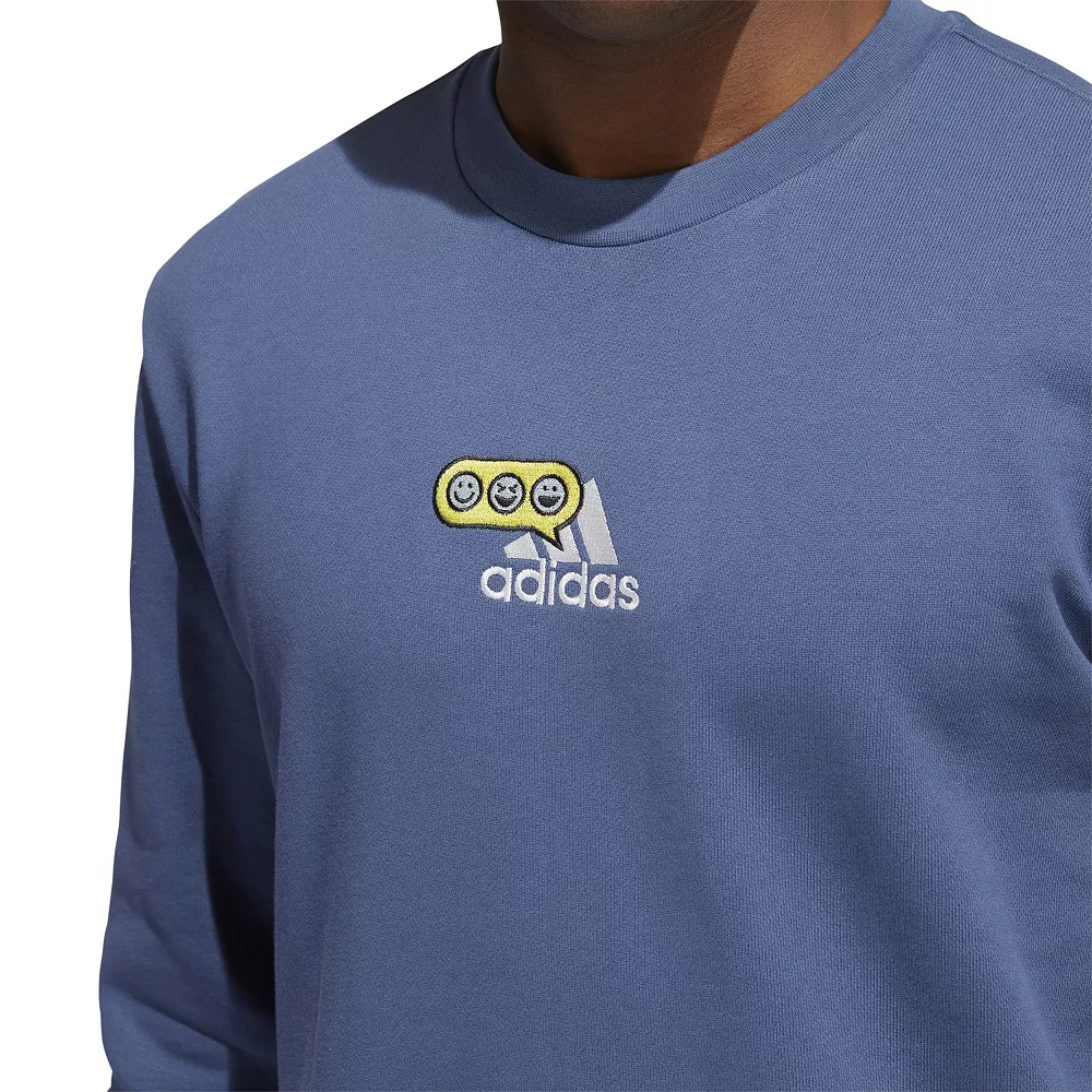 Men's adidas Optimoticons Crew Sweatshirt - Image 4