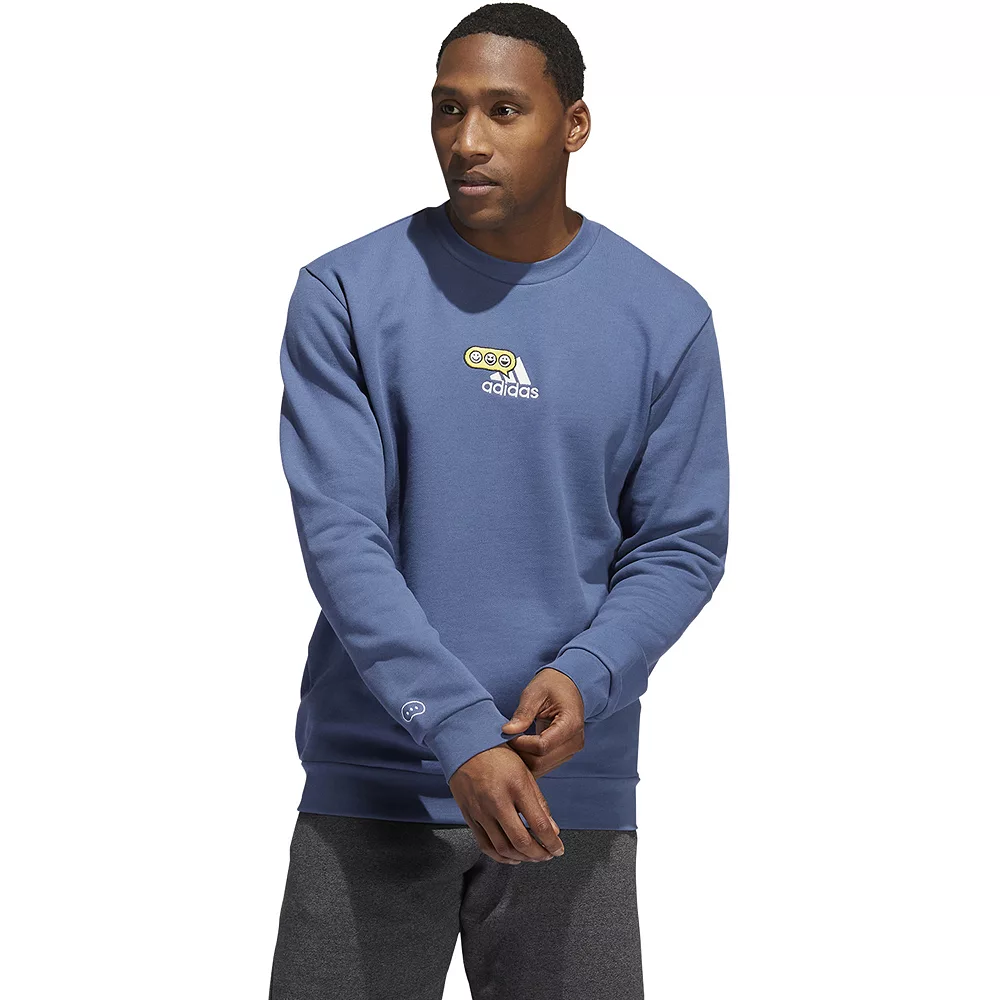 Men's adidas Optimoticons Crew Sweatshirt - Image 2