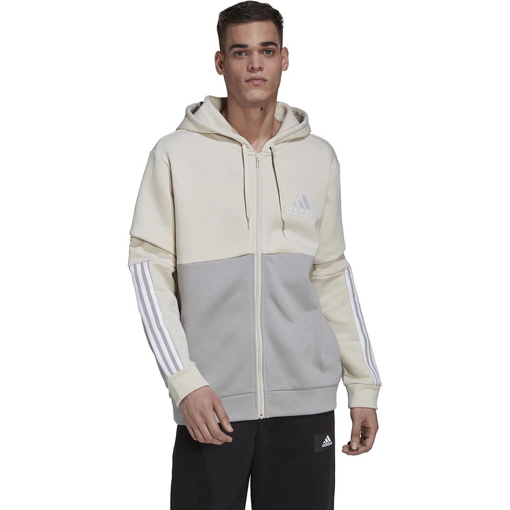 Men's adidas Colorblock Full-Zip Hoodie