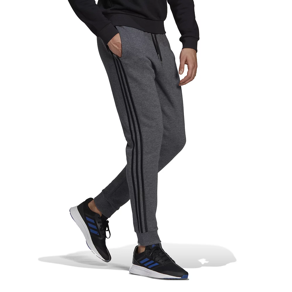 Big & Tall adidas Essential Fleece Joggers - Image 10