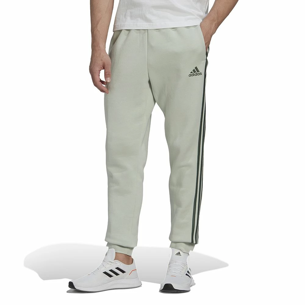 Big & Tall adidas Essential Fleece Joggers - Image 3