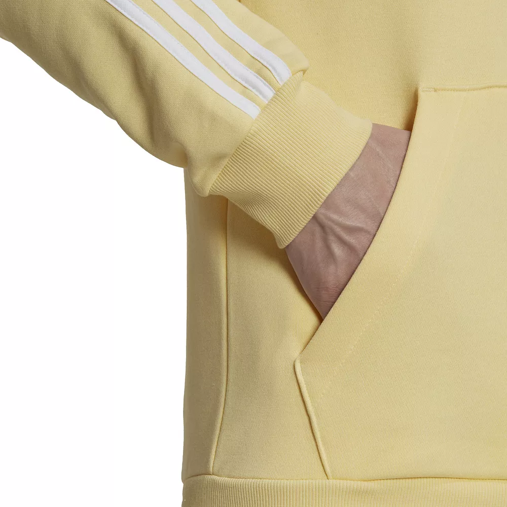 Big & Tall adidas Essential 3-Stripe Fleece Hoodie - Image 5