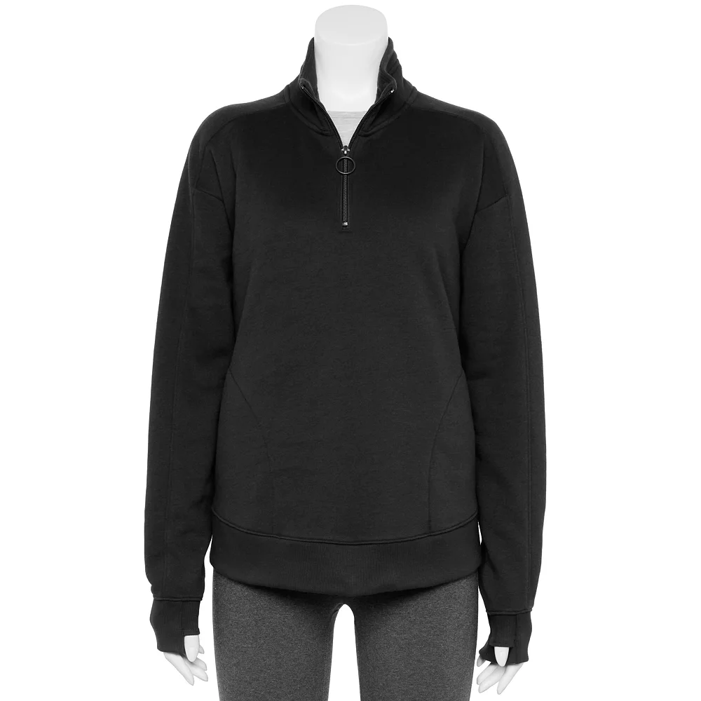Women's Tek Gear® Quarter-Zip Ultrasoft Fleece Jacket - Image 2