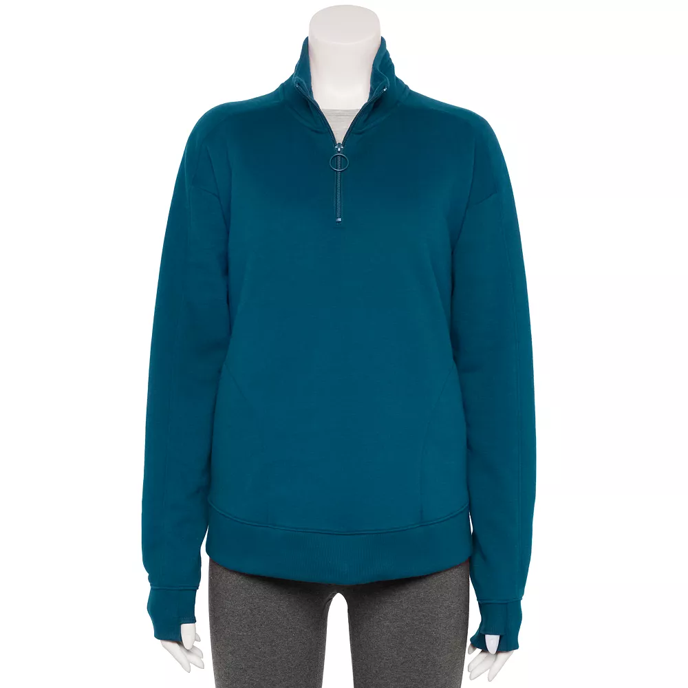 Women's Tek Gear® Quarter-Zip Ultrasoft Fleece Jacket - Image 7