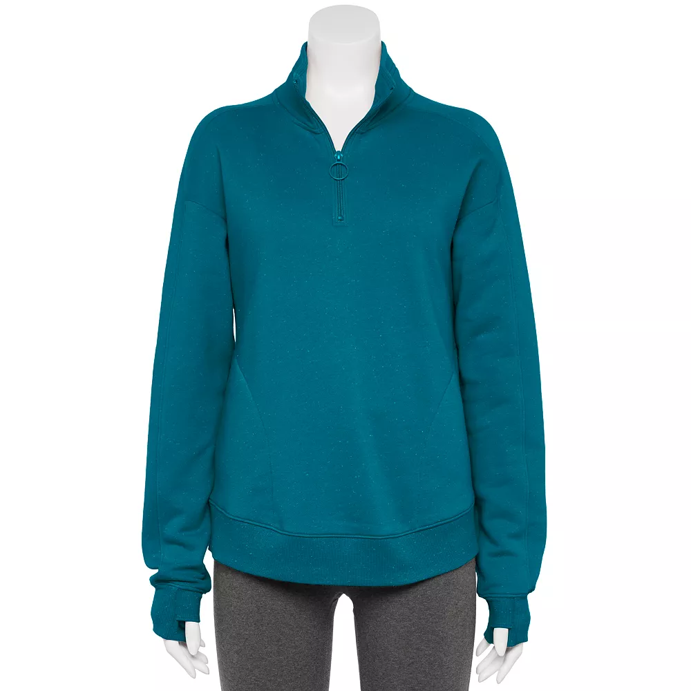 Women's Tek Gear® Quarter-Zip Ultrasoft Fleece Jacket - Image 9