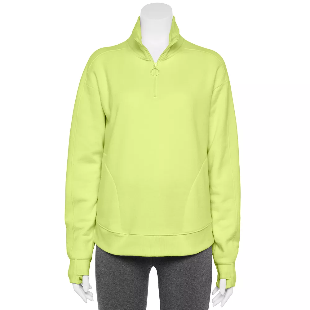 Women's Tek Gear® Quarter-Zip Ultrasoft Fleece Jacket - Image 3