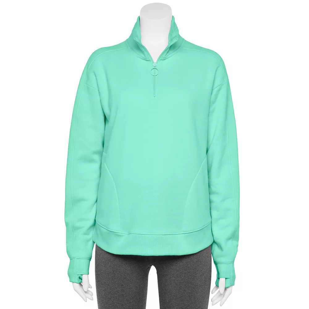 Women's Tek Gear® Quarter-Zip Ultrasoft Fleece Jacket - Image 4