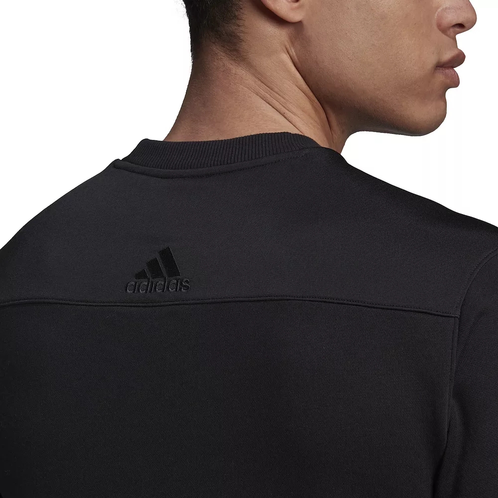 Men's adidas Essentials Brand Love Sweatshirt - Image 4