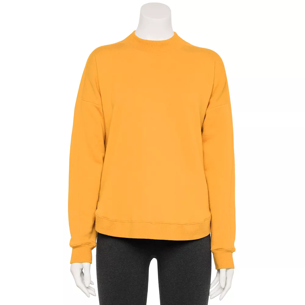 Women's Tek Gear® Ultrasoft Fleece Mockneck Sweatshirt - Image 2