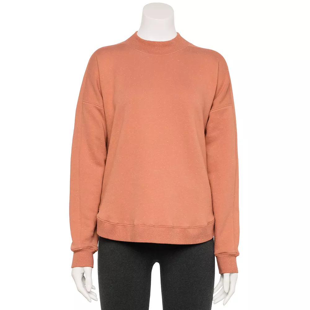 Women's Tek Gear® Ultrasoft Fleece Mockneck Sweatshirt - Image 9