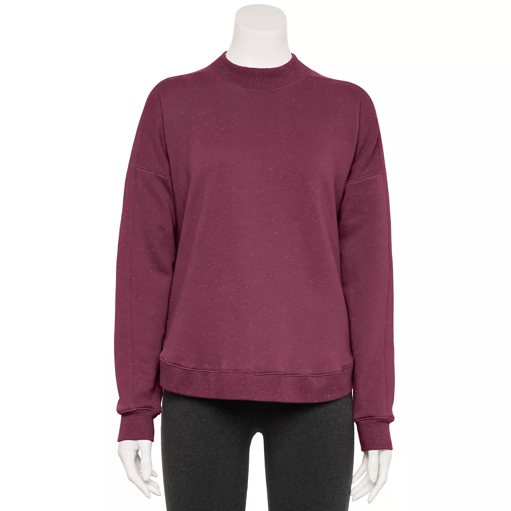 Women's Tek Gear® Ultrasoft Fleece Mockneck Sweatshirt - Image 7