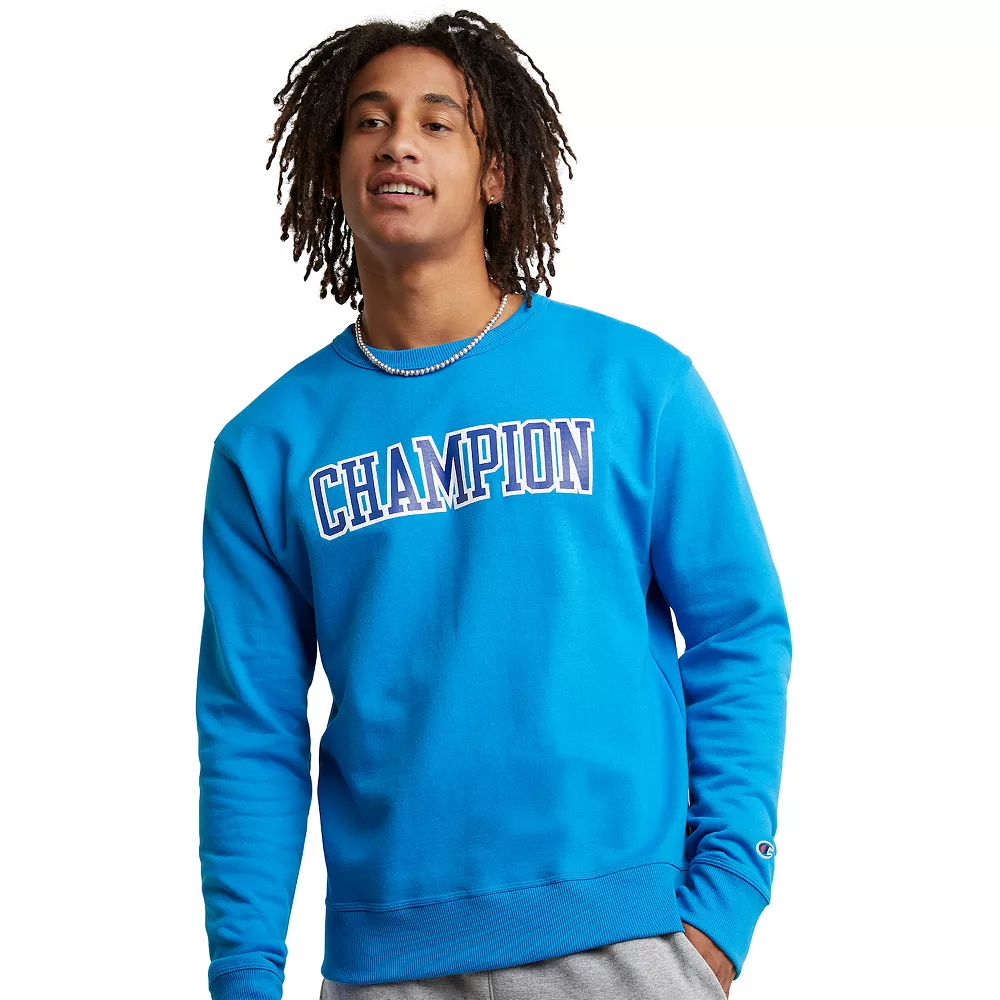Men's Champion® Powerblend Fleece Crew Sweatshirt