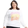 Women's Champion® Plus Powerblend Sweatshirt