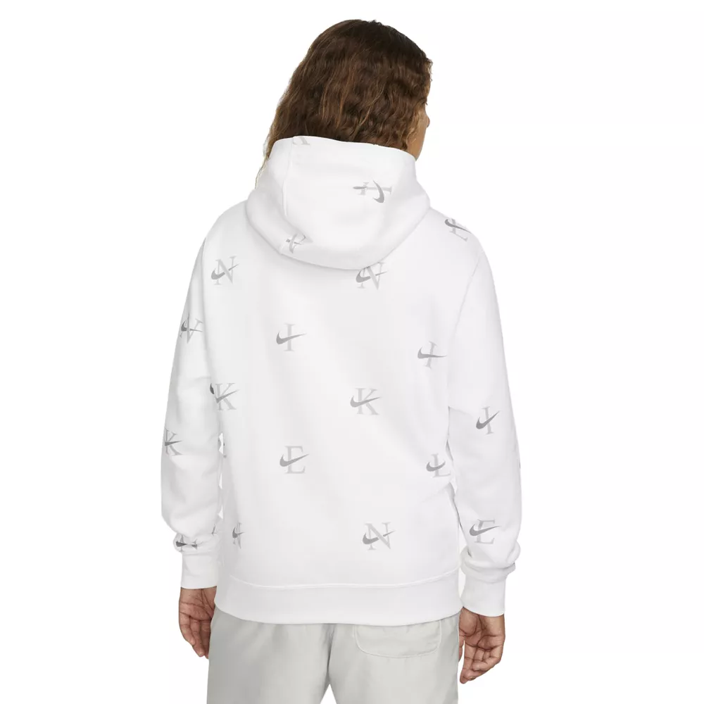 Big & Tall Nike Printed Club Fleece Hoodie - Image 3