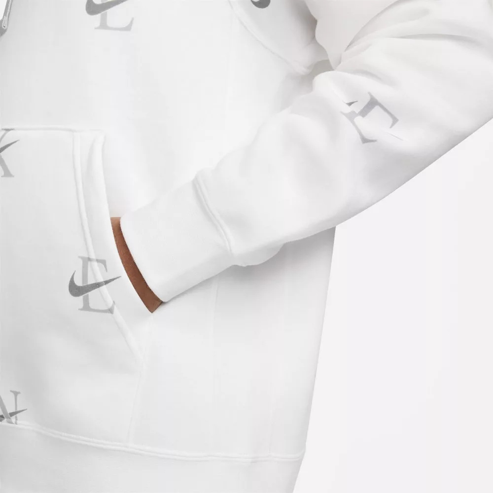 Big & Tall Nike Printed Club Fleece Hoodie - Image 6