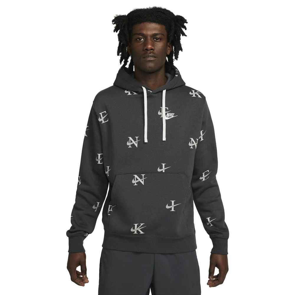 Big & Tall Nike Printed Club Fleece Hoodie
