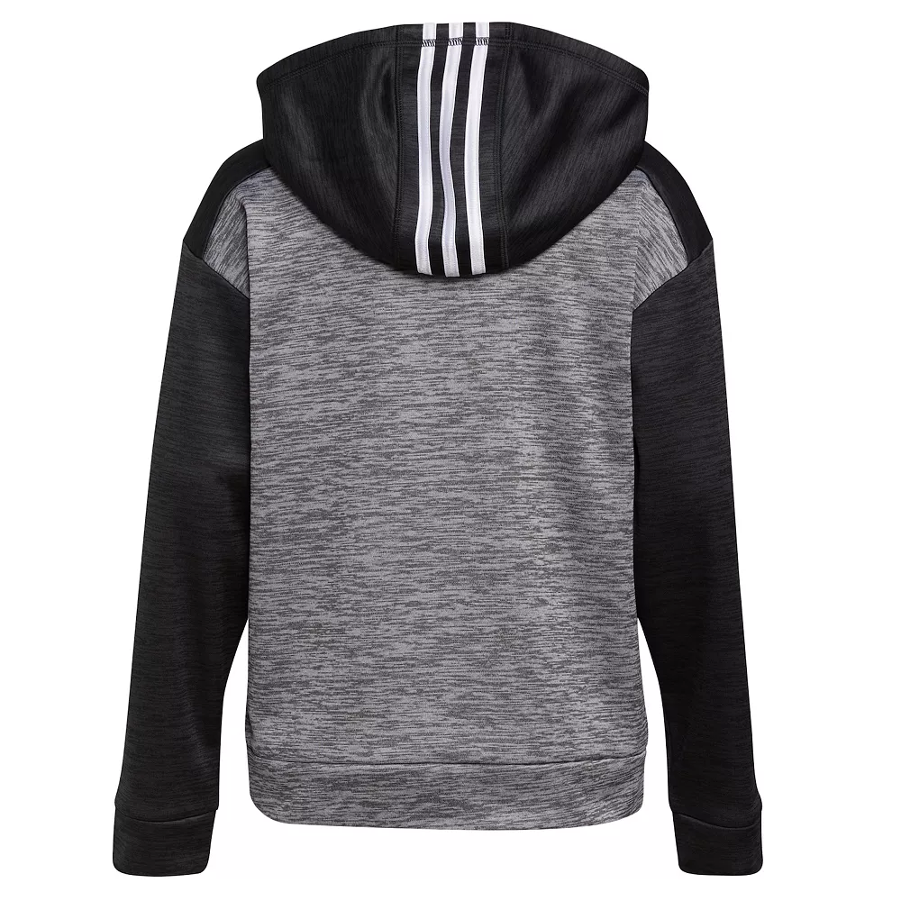 Boys 8-20 adidas Colorblock Fleece Hoodie - Image 3