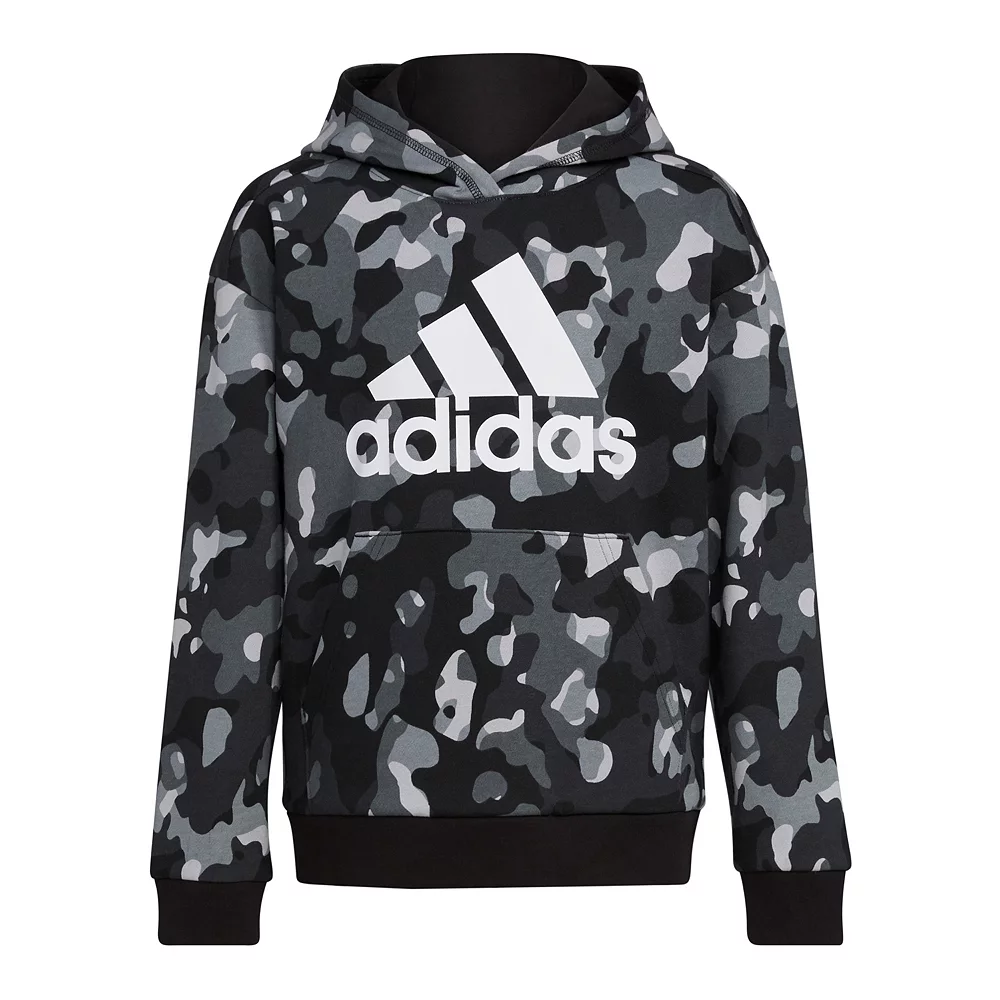 Boys 8-20 adidas Camo Fleece Hoodie - Image 4