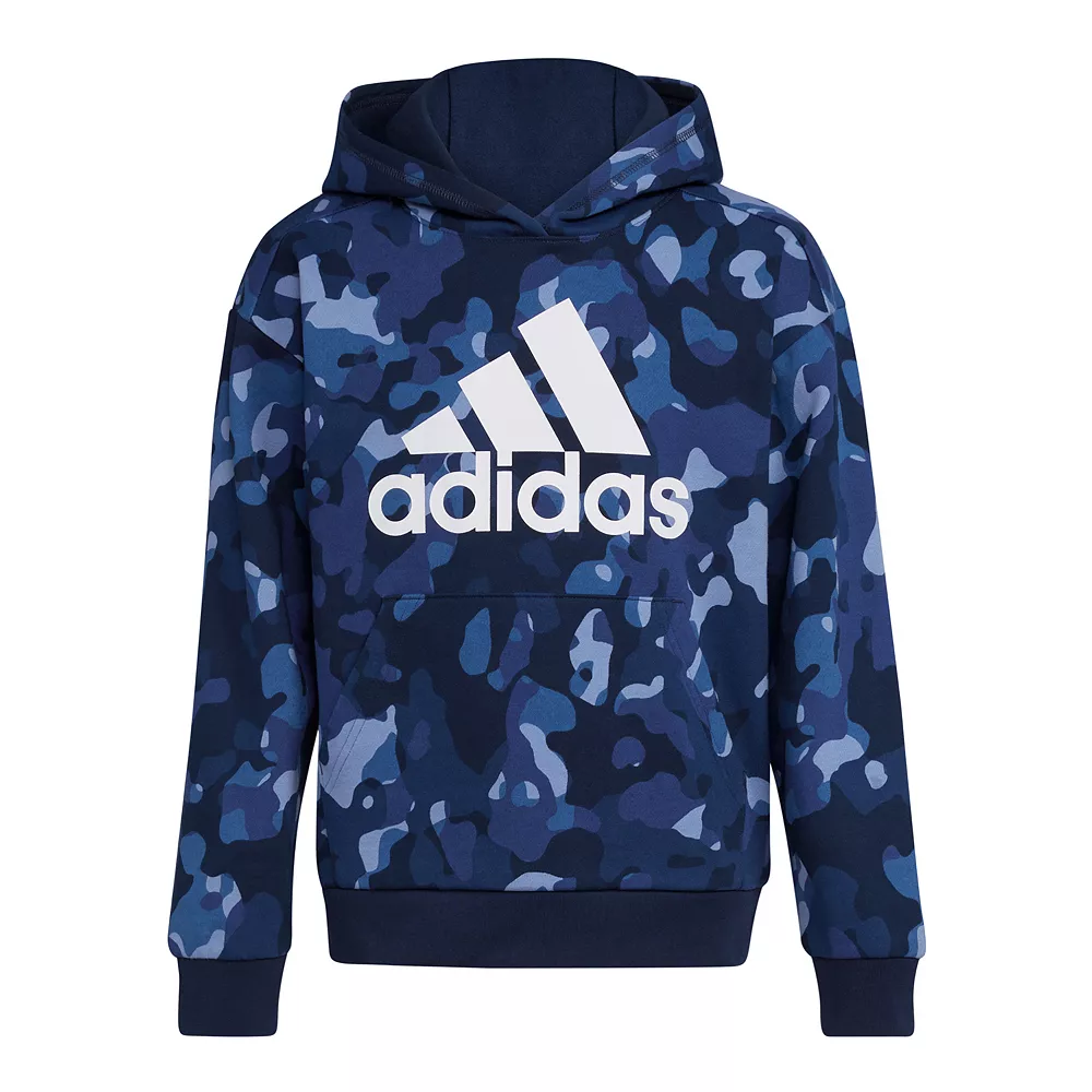Boys 8-20 adidas Camo Fleece Hoodie - Image 3
