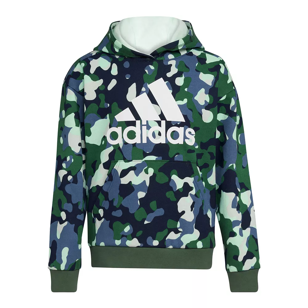 Boys 8-20 adidas Camo Fleece Hoodie