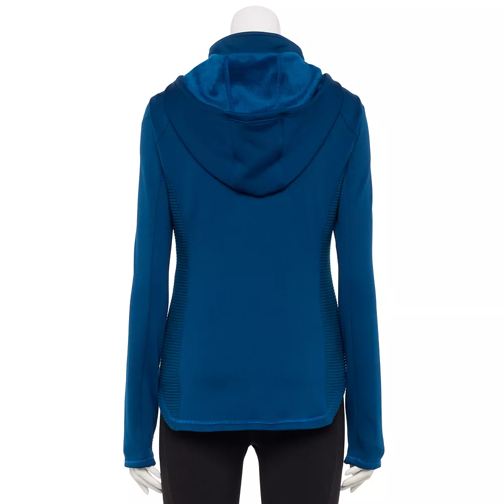 Women's Tek Gear® Hooded Mixed-Media Jacket - Image 13