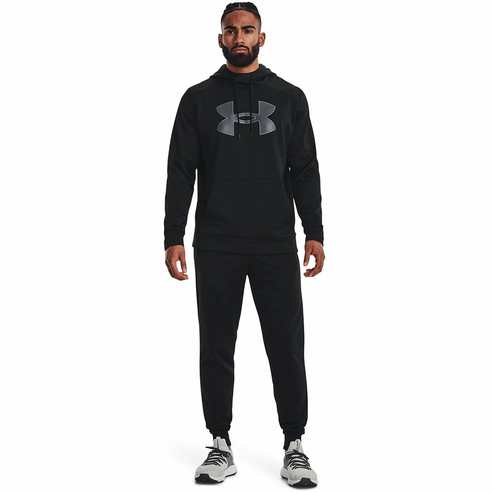 Big & Tall Under Armour Big Logo Fleece Hoodie - Image 9